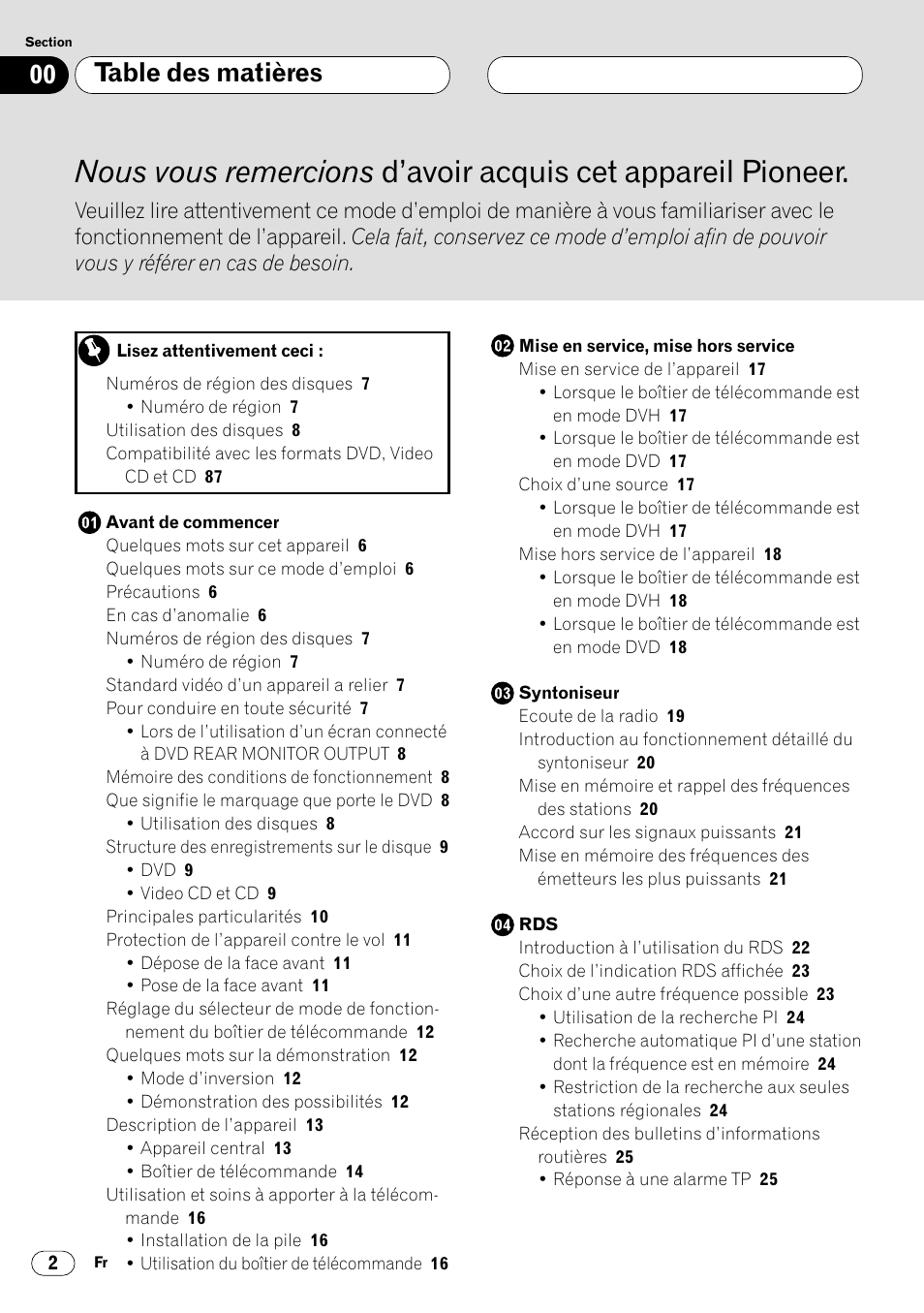 Pioneer DVH-P7000R User Manual | Page 102 / 204