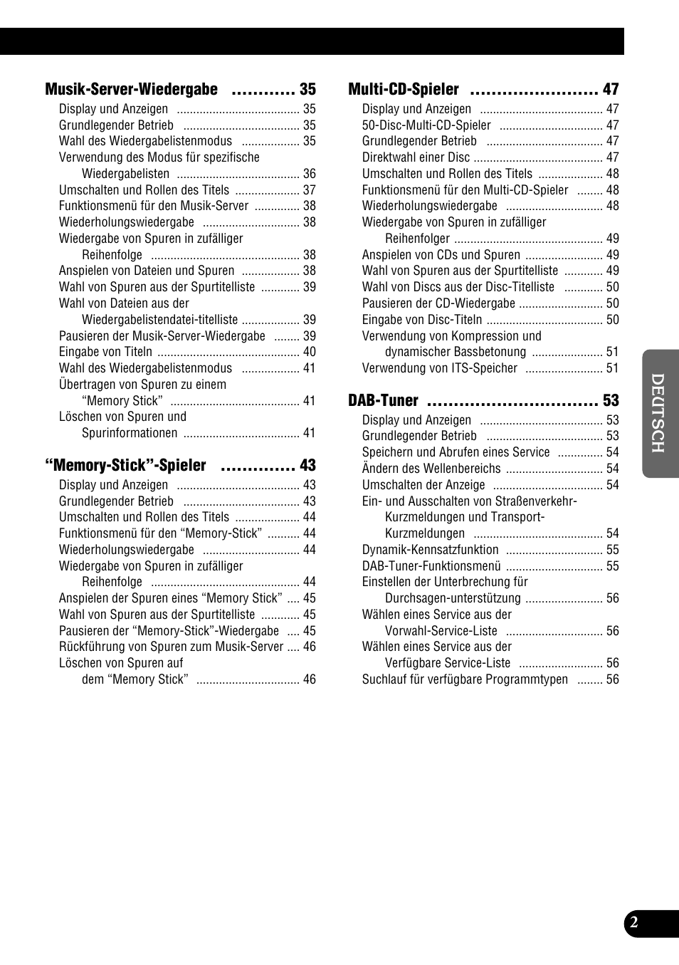 Pioneer DEH-P900HDD User Manual | Page 3 / 176