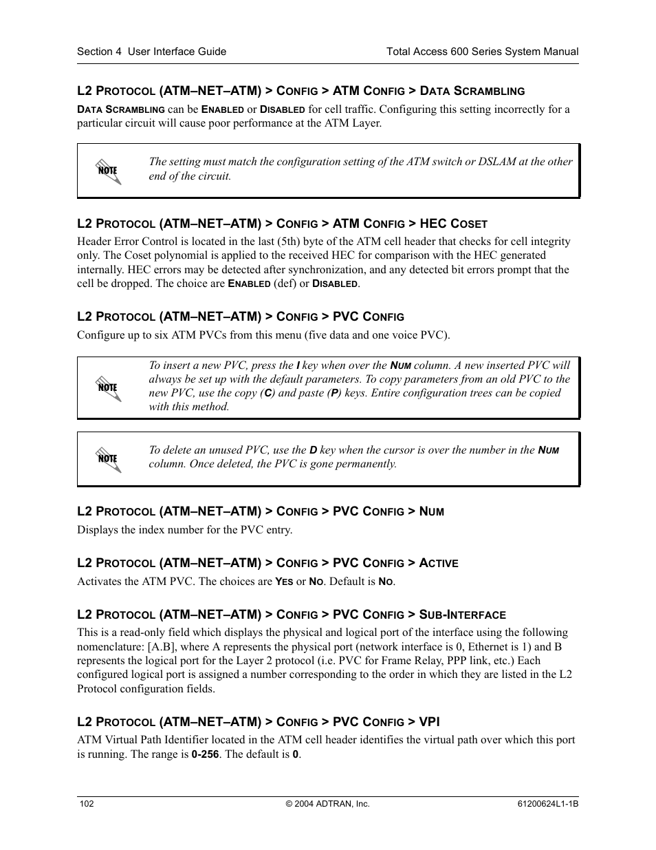 ADTRAN 600R User Manual | Page 104 / 264