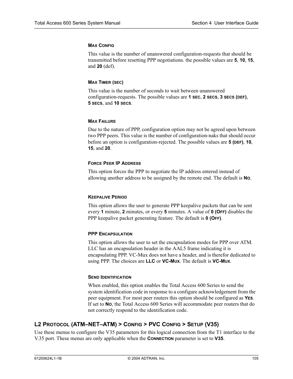 ADTRAN 600R User Manual | Page 107 / 264