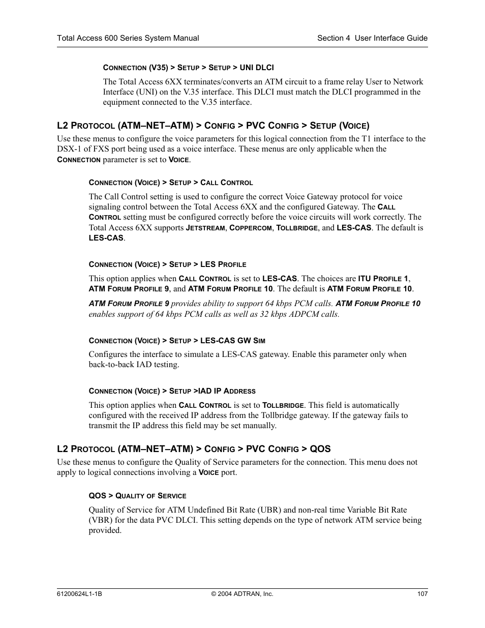 ADTRAN 600R User Manual | Page 109 / 264