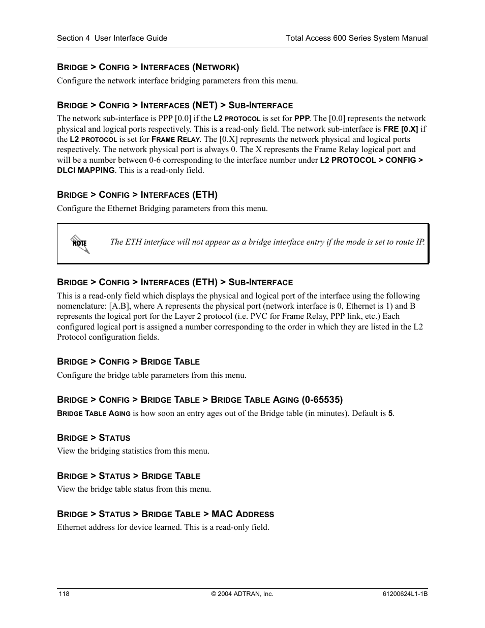 ADTRAN 600R User Manual | Page 120 / 264