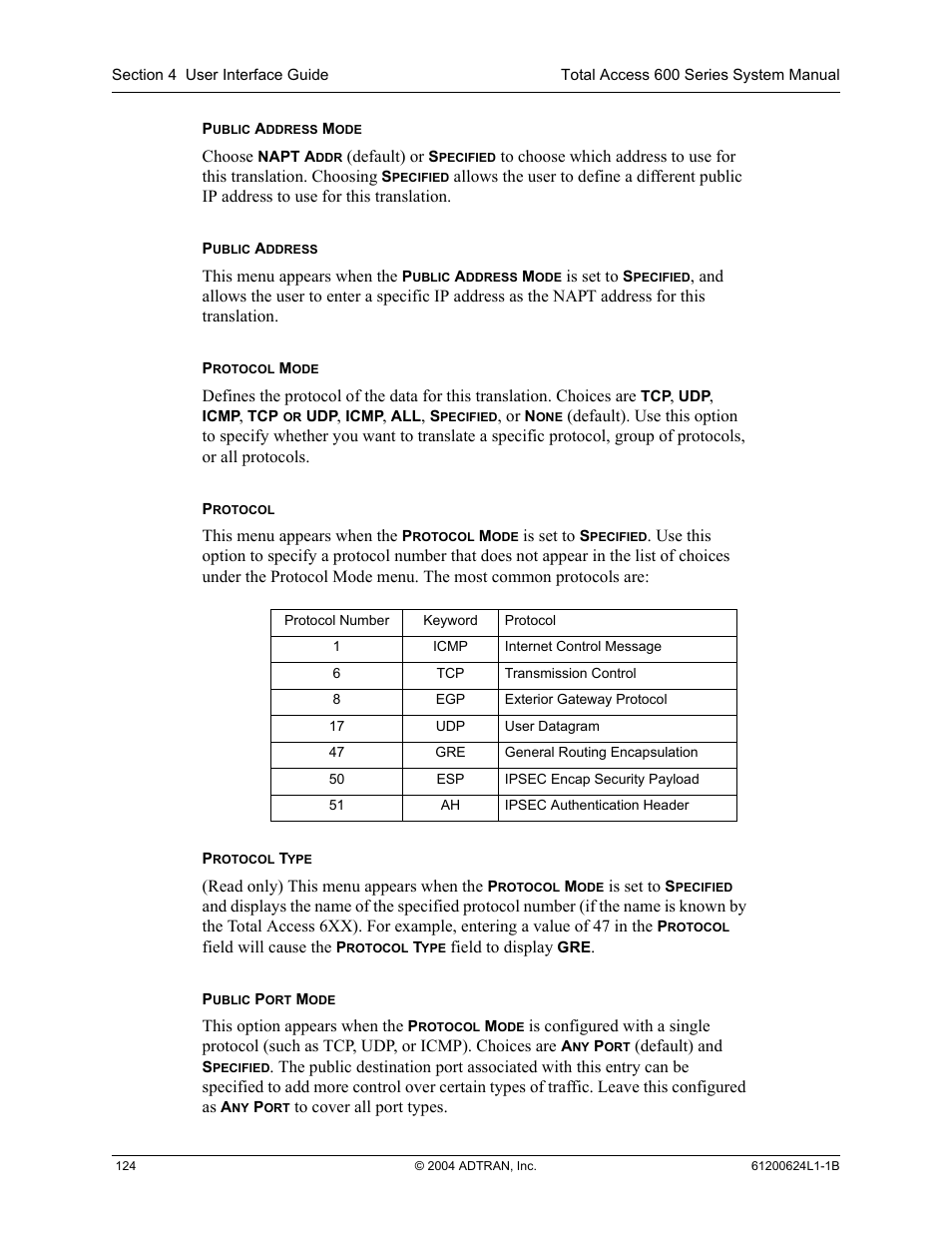 ADTRAN 600R User Manual | Page 126 / 264