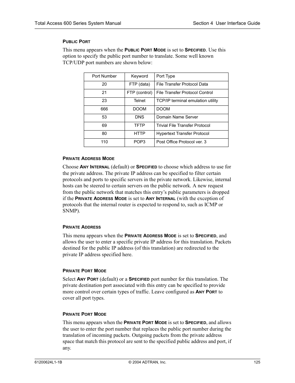 ADTRAN 600R User Manual | Page 127 / 264