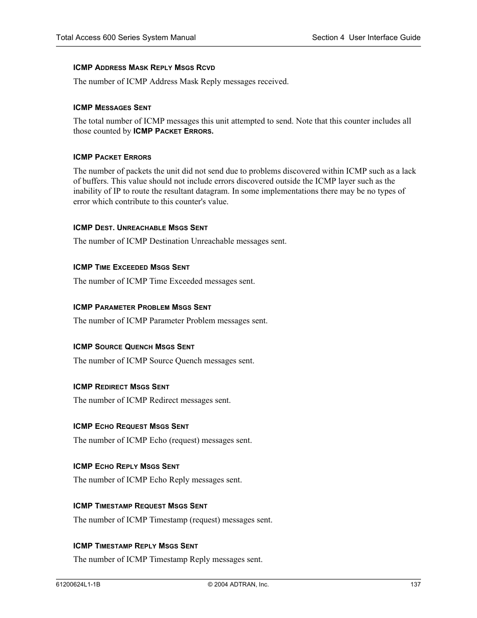 ADTRAN 600R User Manual | Page 139 / 264