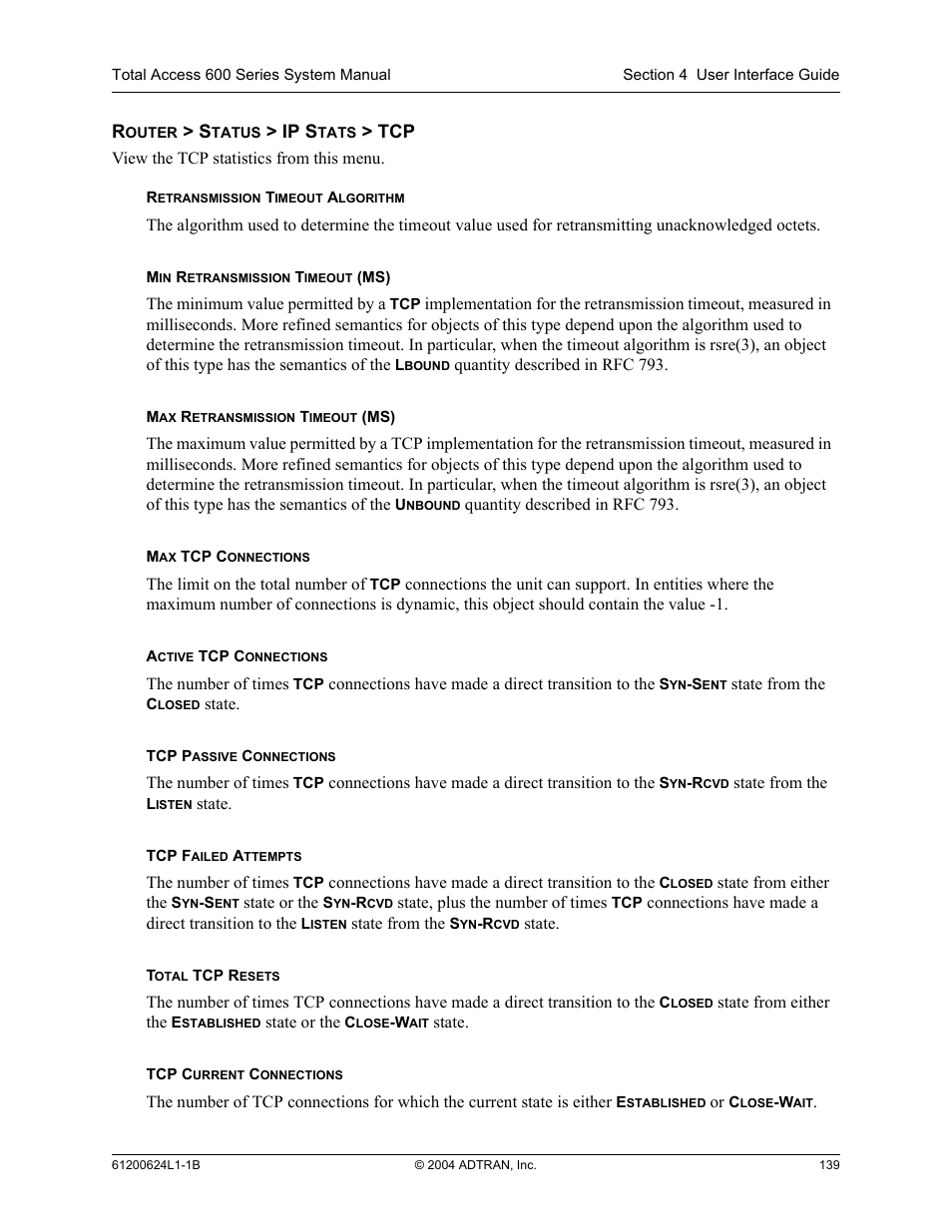 ADTRAN 600R User Manual | Page 141 / 264