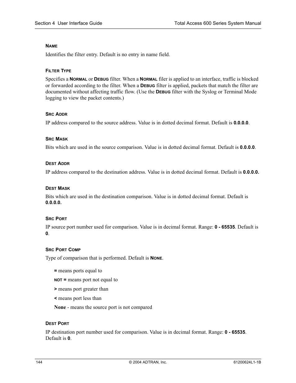 ADTRAN 600R User Manual | Page 146 / 264