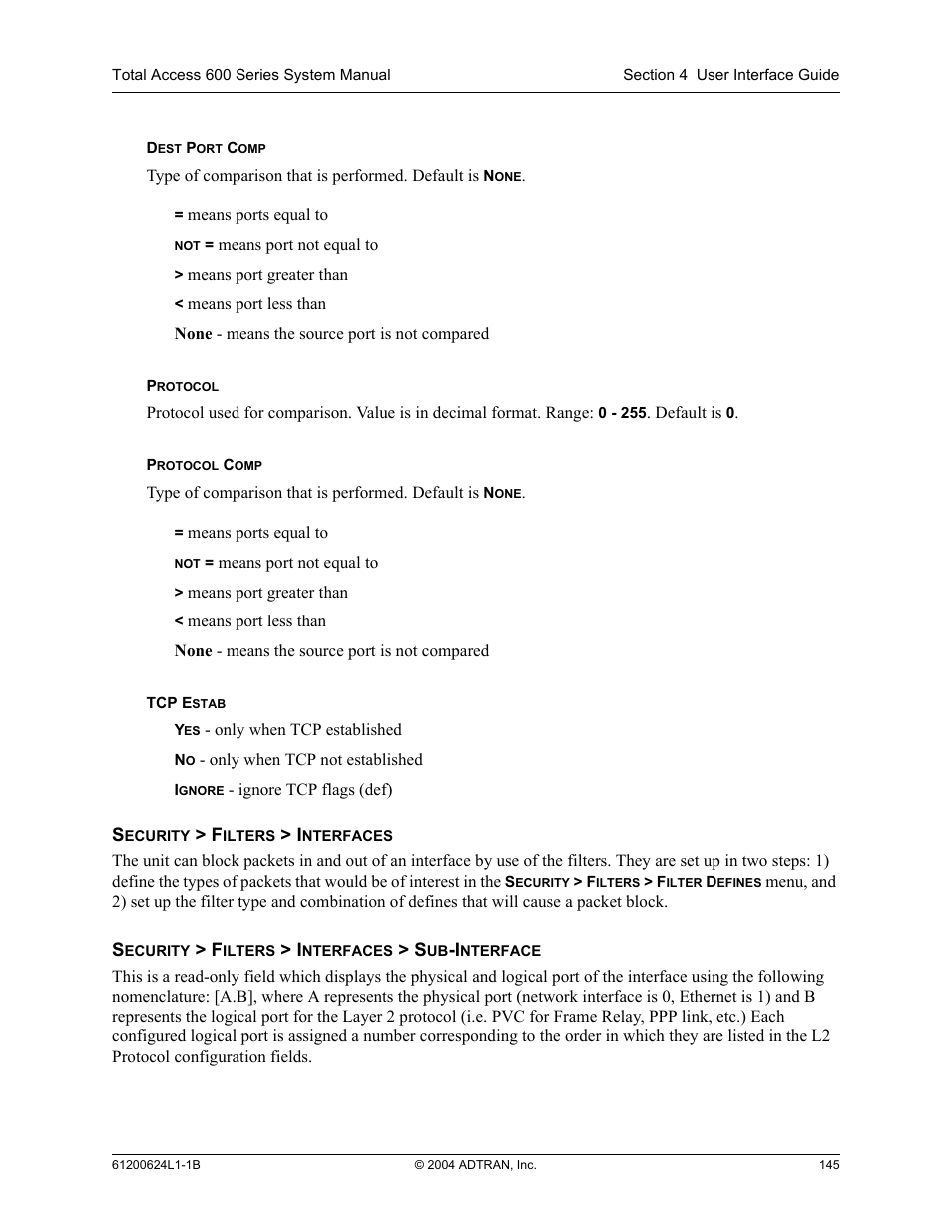 ADTRAN 600R User Manual | Page 147 / 264