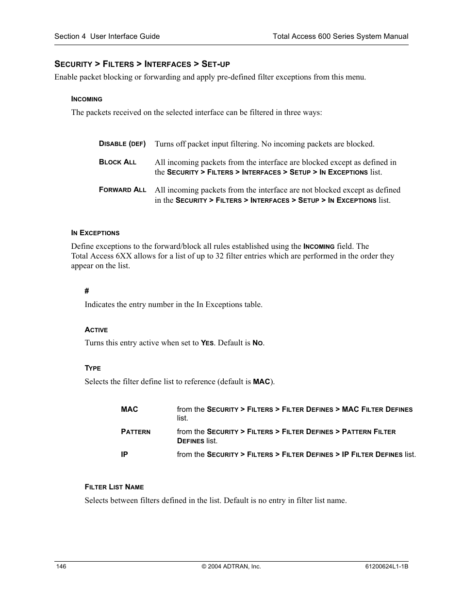 ADTRAN 600R User Manual | Page 148 / 264