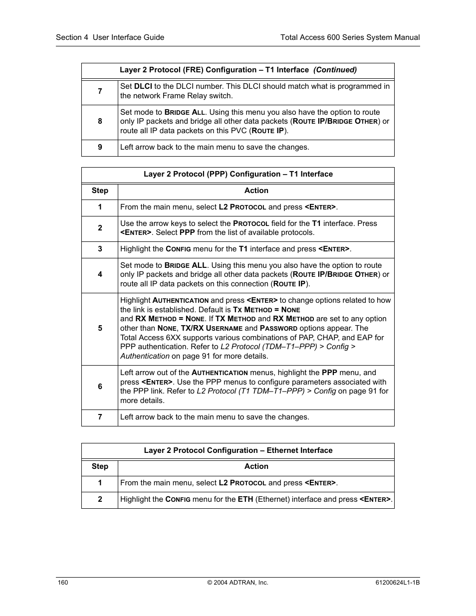 ADTRAN 600R User Manual | Page 162 / 264