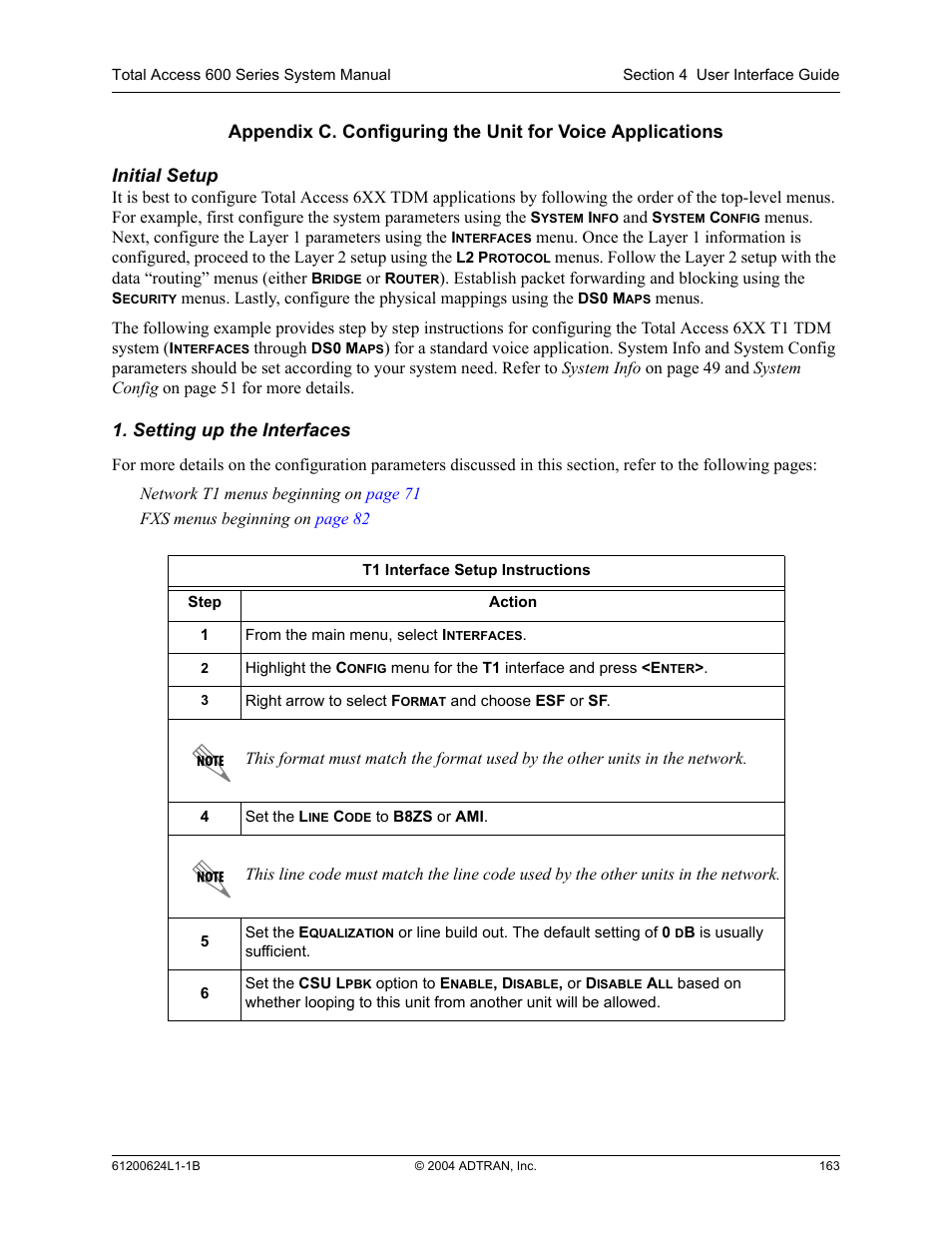 ADTRAN 600R User Manual | Page 165 / 264