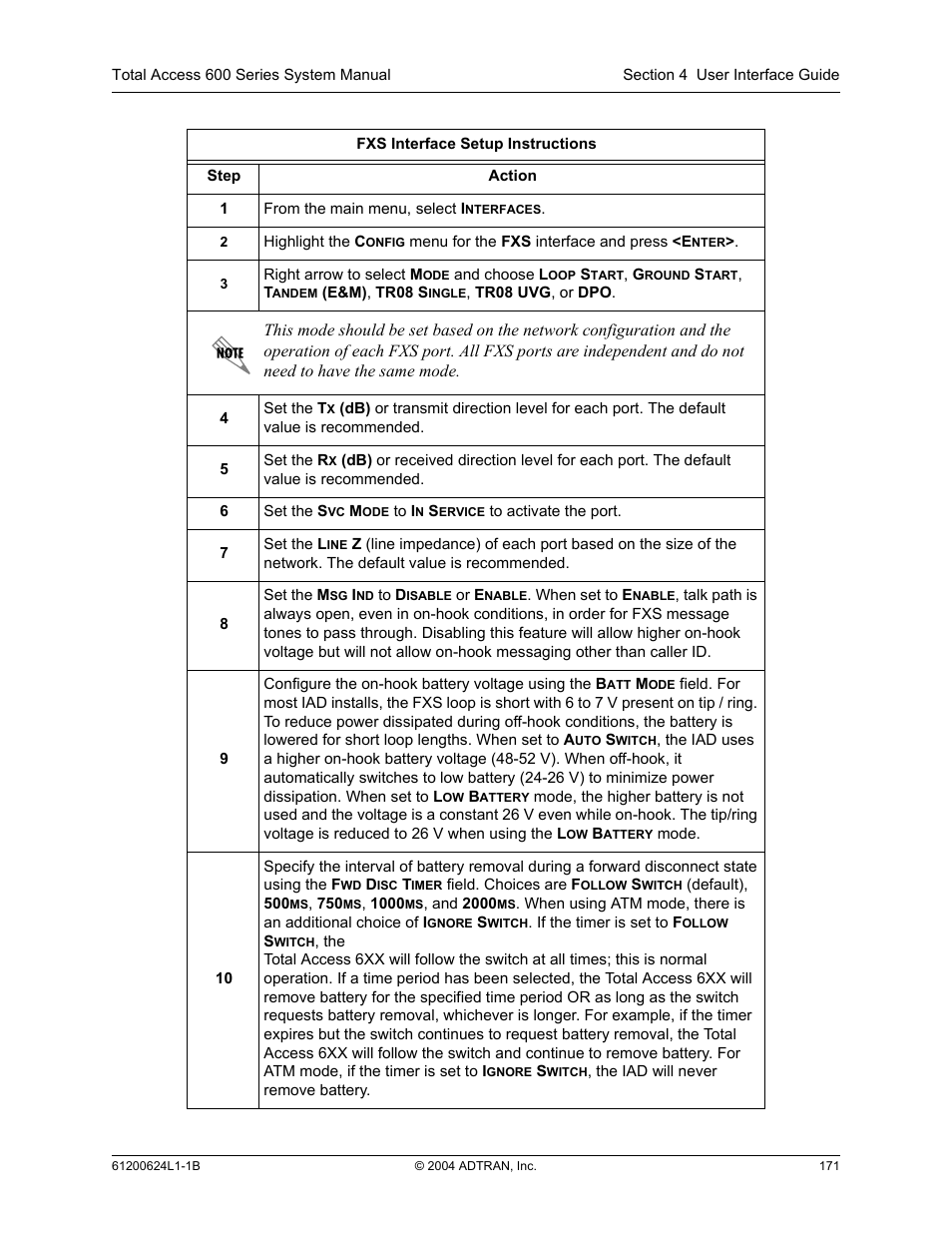 ADTRAN 600R User Manual | Page 173 / 264