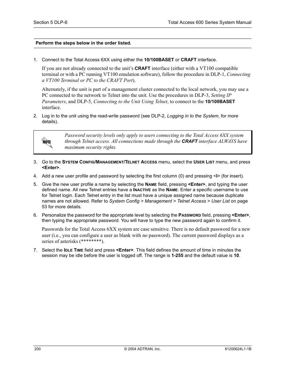 ADTRAN 600R User Manual | Page 202 / 264