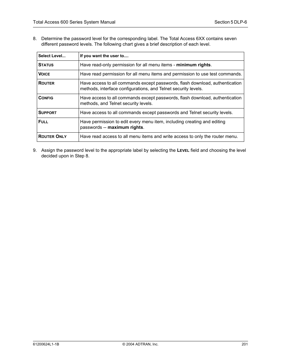 ADTRAN 600R User Manual | Page 203 / 264
