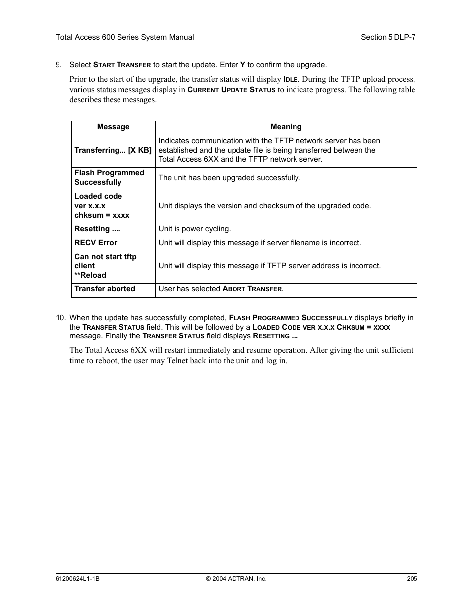 ADTRAN 600R User Manual | Page 207 / 264