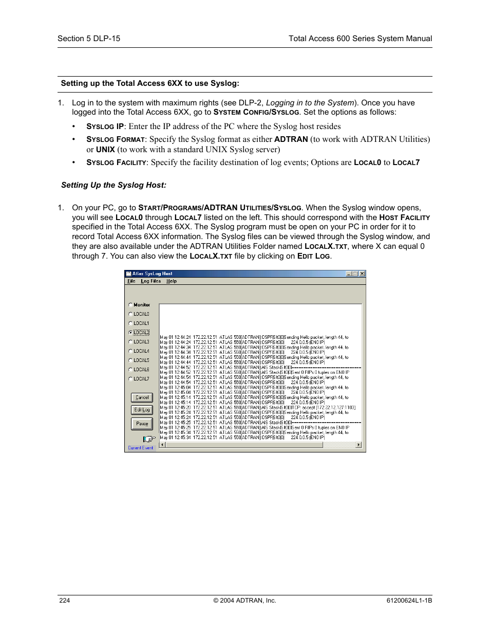ADTRAN 600R User Manual | Page 226 / 264