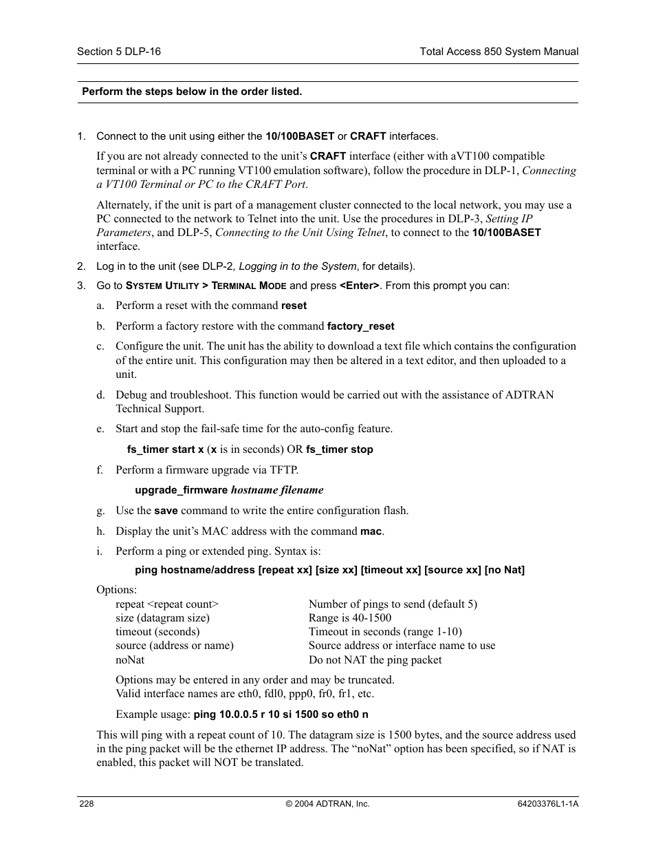 ADTRAN 600R User Manual | Page 230 / 264