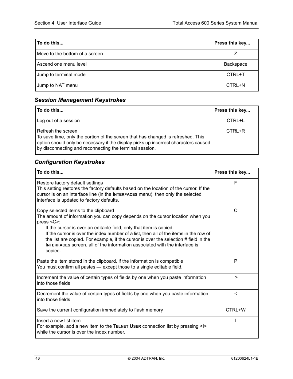 ADTRAN 600R User Manual | Page 48 / 264