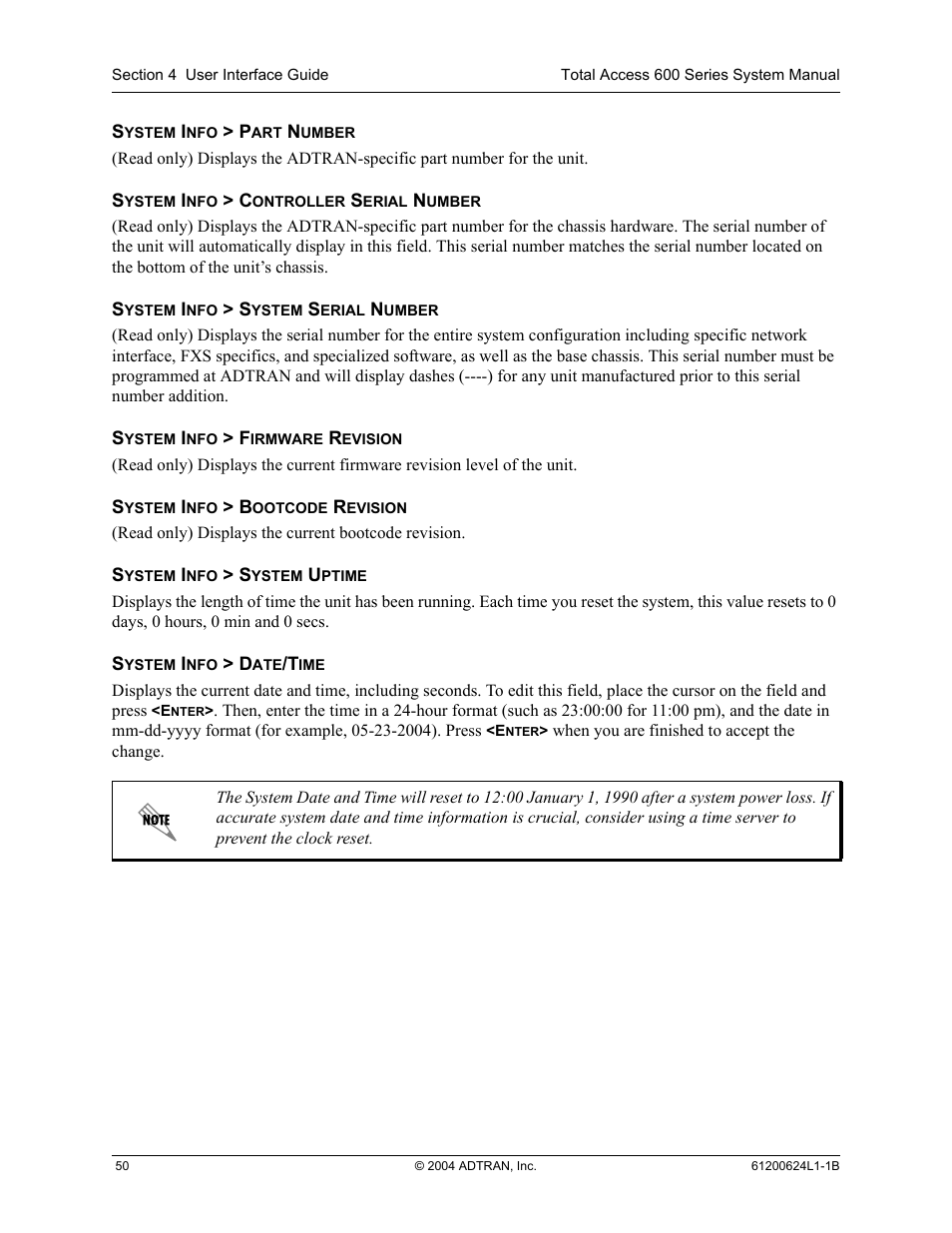 ADTRAN 600R User Manual | Page 52 / 264