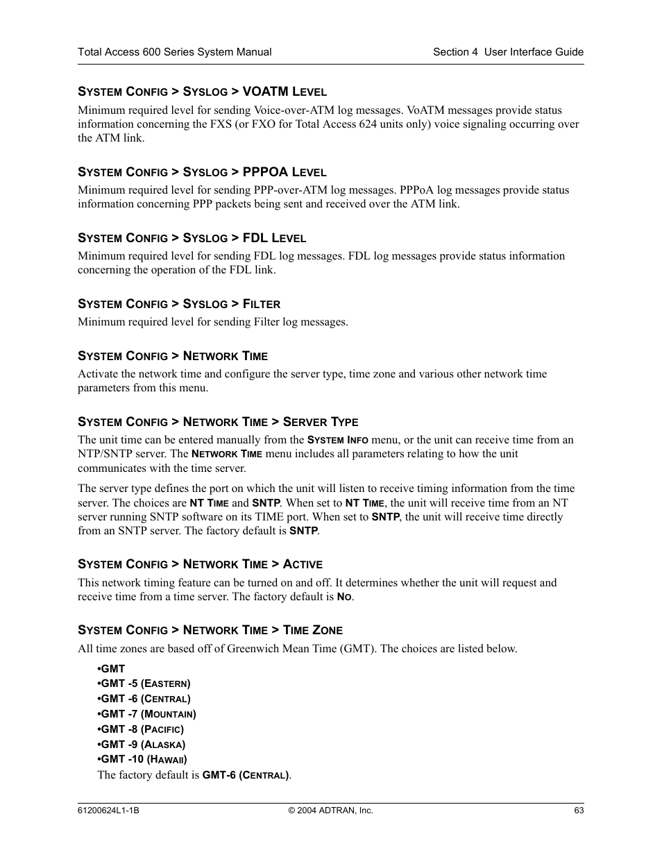 ADTRAN 600R User Manual | Page 65 / 264