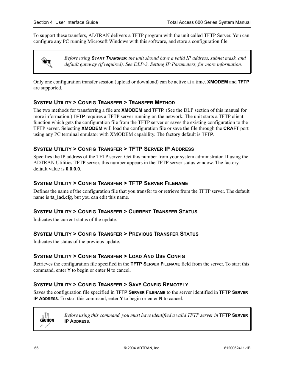 ADTRAN 600R User Manual | Page 68 / 264