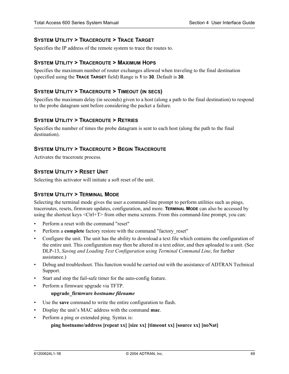 ADTRAN 600R User Manual | Page 71 / 264