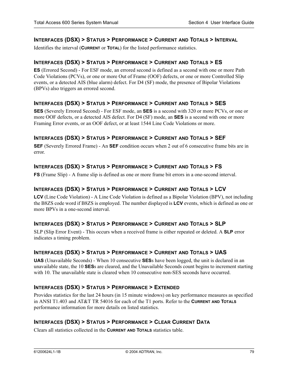 ADTRAN 600R User Manual | Page 81 / 264