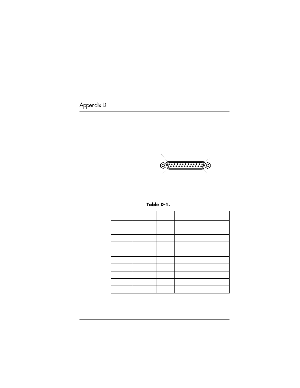 Appendix d connector pinouts, Connector pinouts | ADTRAN 3000 User Manual | Page 129 / 146