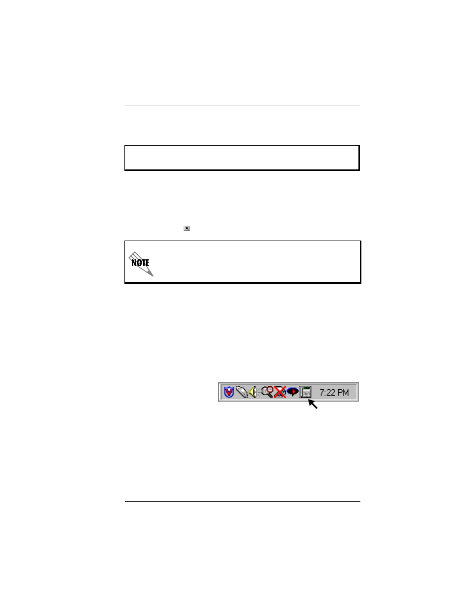 Instructions for macintosh, Closing the program, Launching the tray tool | Closing the program -3 launching the tray tool -3, Instructions for macintosh -3, Figure 3-2. tray tool icon in the taskbar -3 | ADTRAN 3000 User Manual | Page 43 / 146