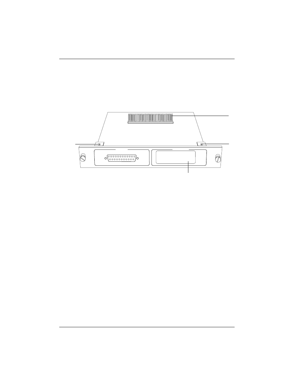 Physical description -4, Figure 1-1. nx56/64 (eia-530) option module -4, Physical description | ADTRAN DUAL Nx56/64 1200142L1# User Manual | Page 16 / 42