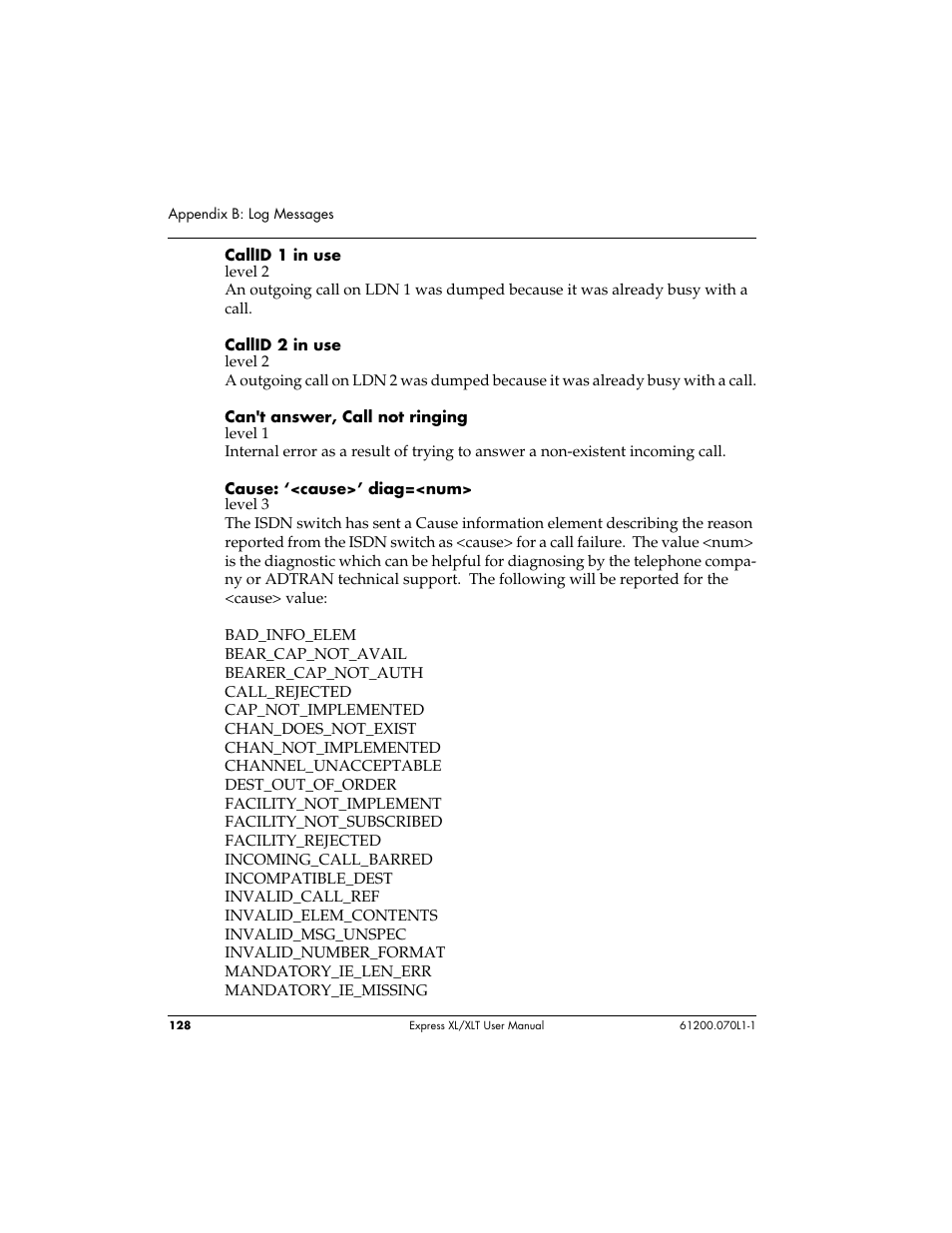 ADTRAN 1200070L1 User Manual | Page 144 / 187