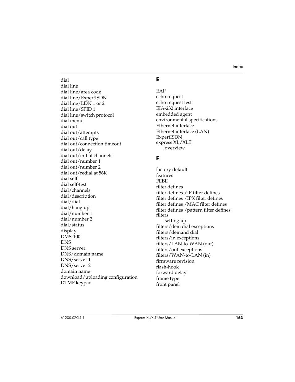 ADTRAN 1200070L1 User Manual | Page 179 / 187
