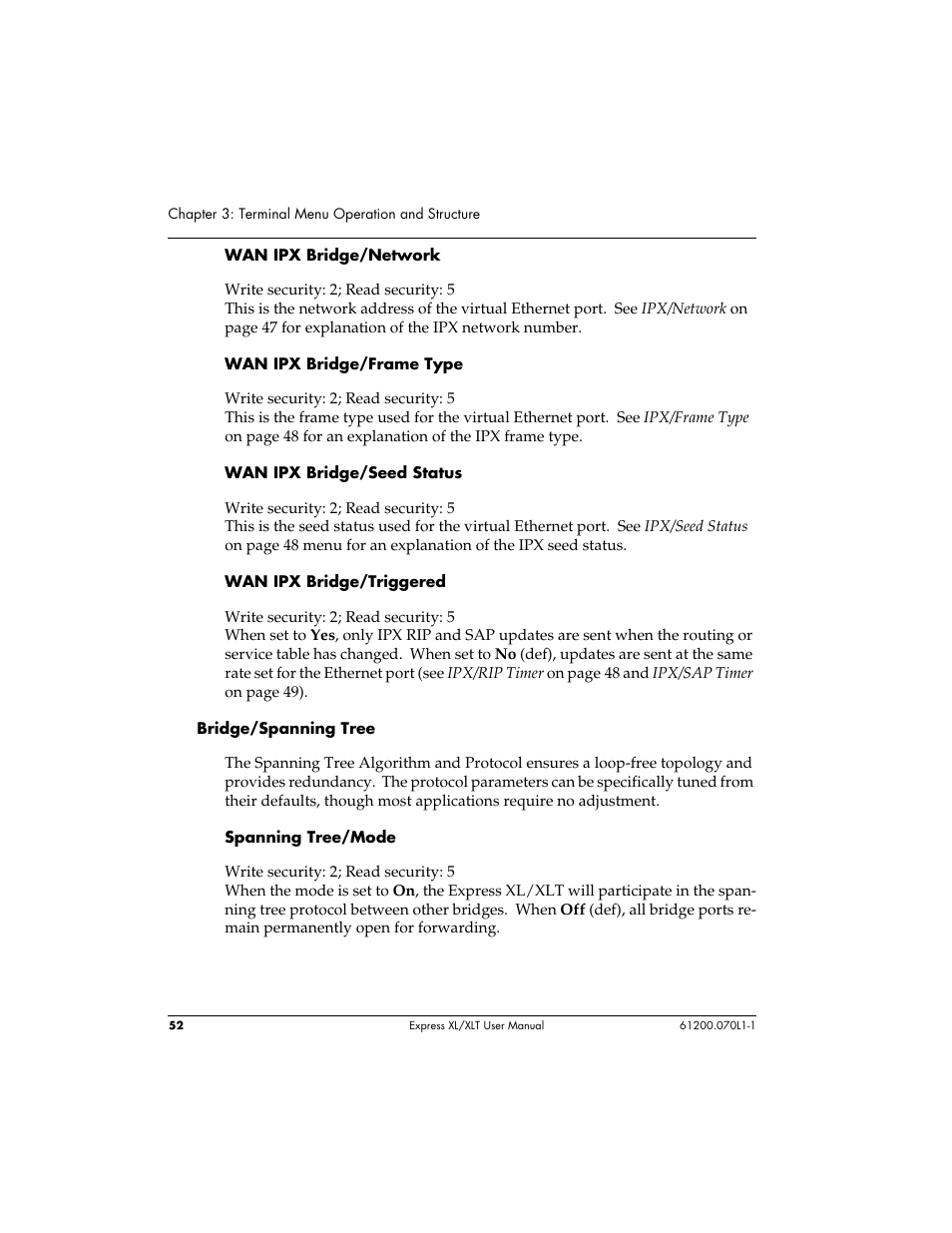 ADTRAN 1200070L1 User Manual | Page 68 / 187
