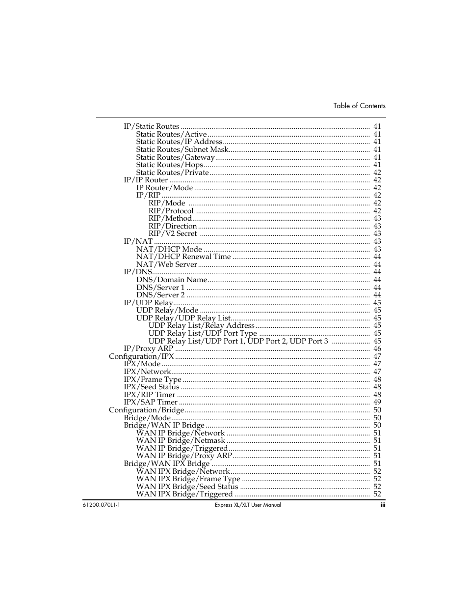 ADTRAN 1200070L1 User Manual | Page 7 / 187