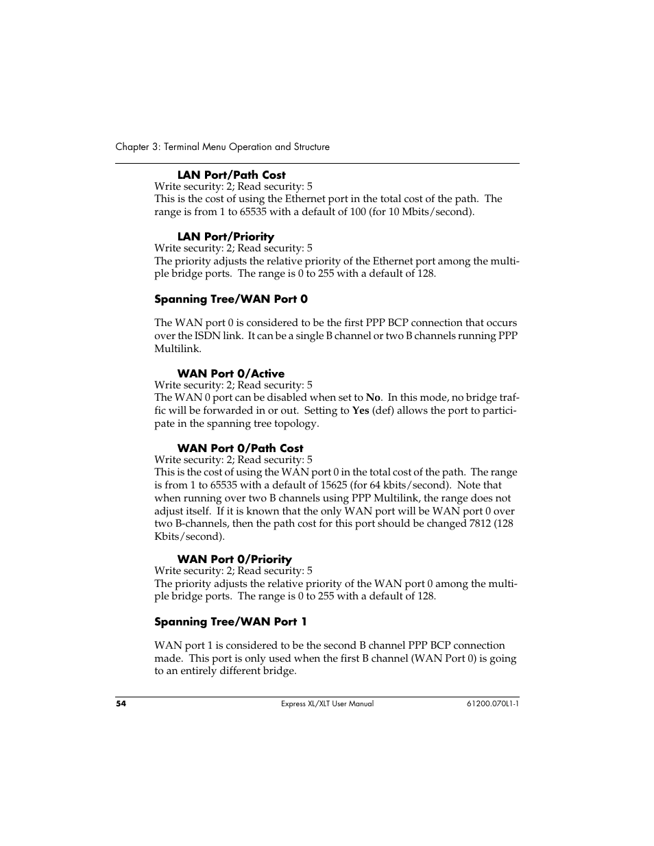 ADTRAN 1200070L1 User Manual | Page 70 / 187