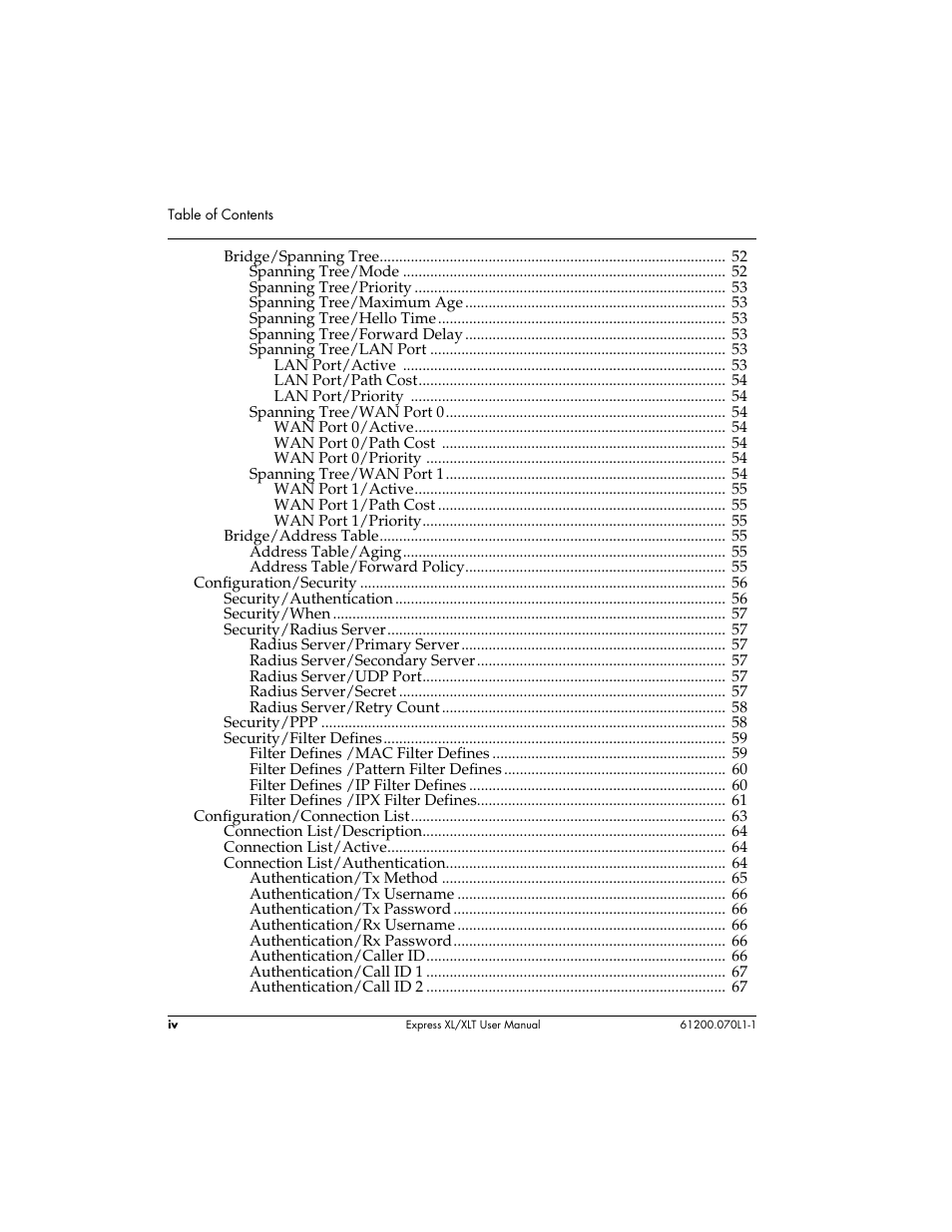 ADTRAN 1200070L1 User Manual | Page 8 / 187
