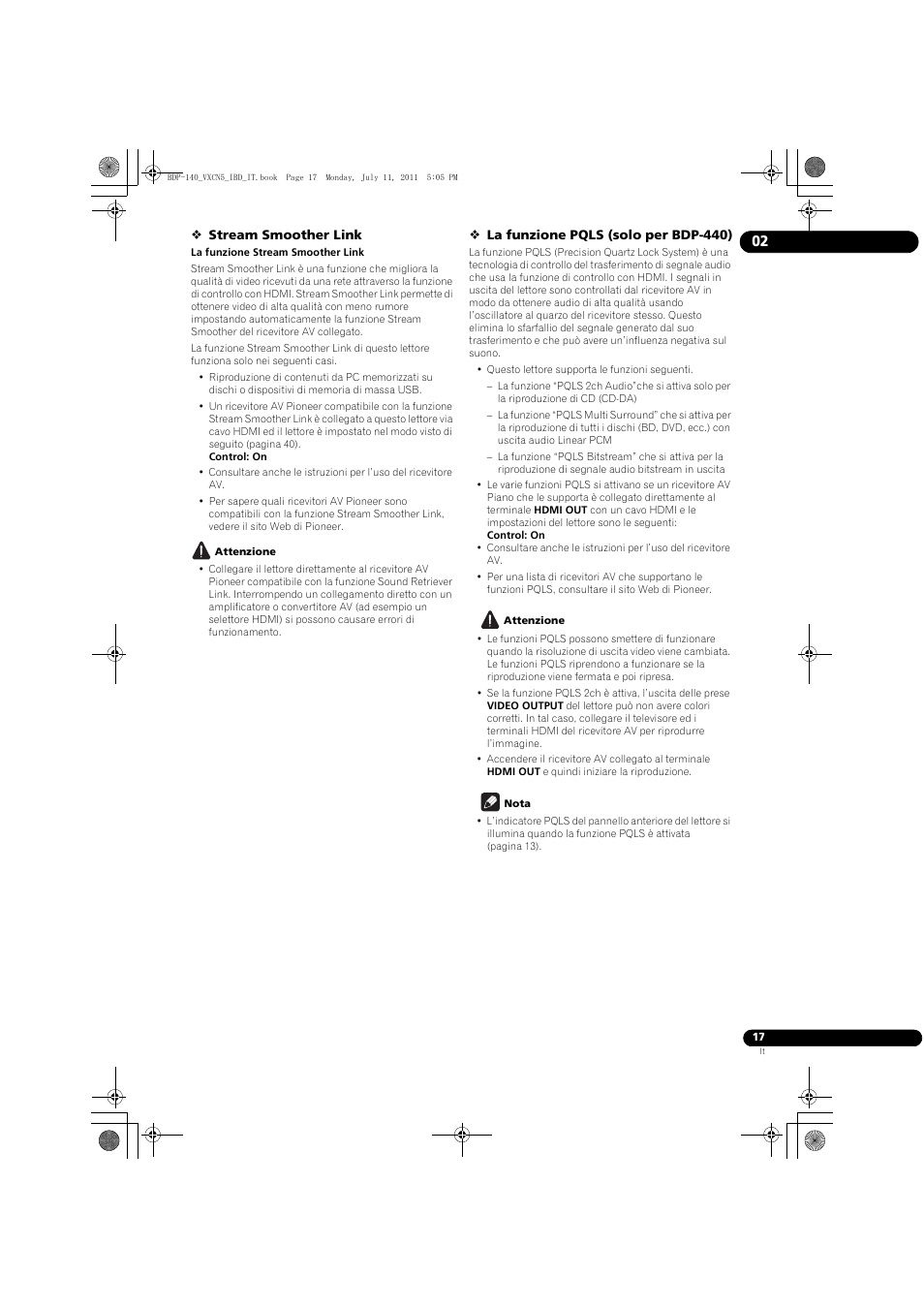 Pioneer BDP-440 User Manual | Page 141 / 308