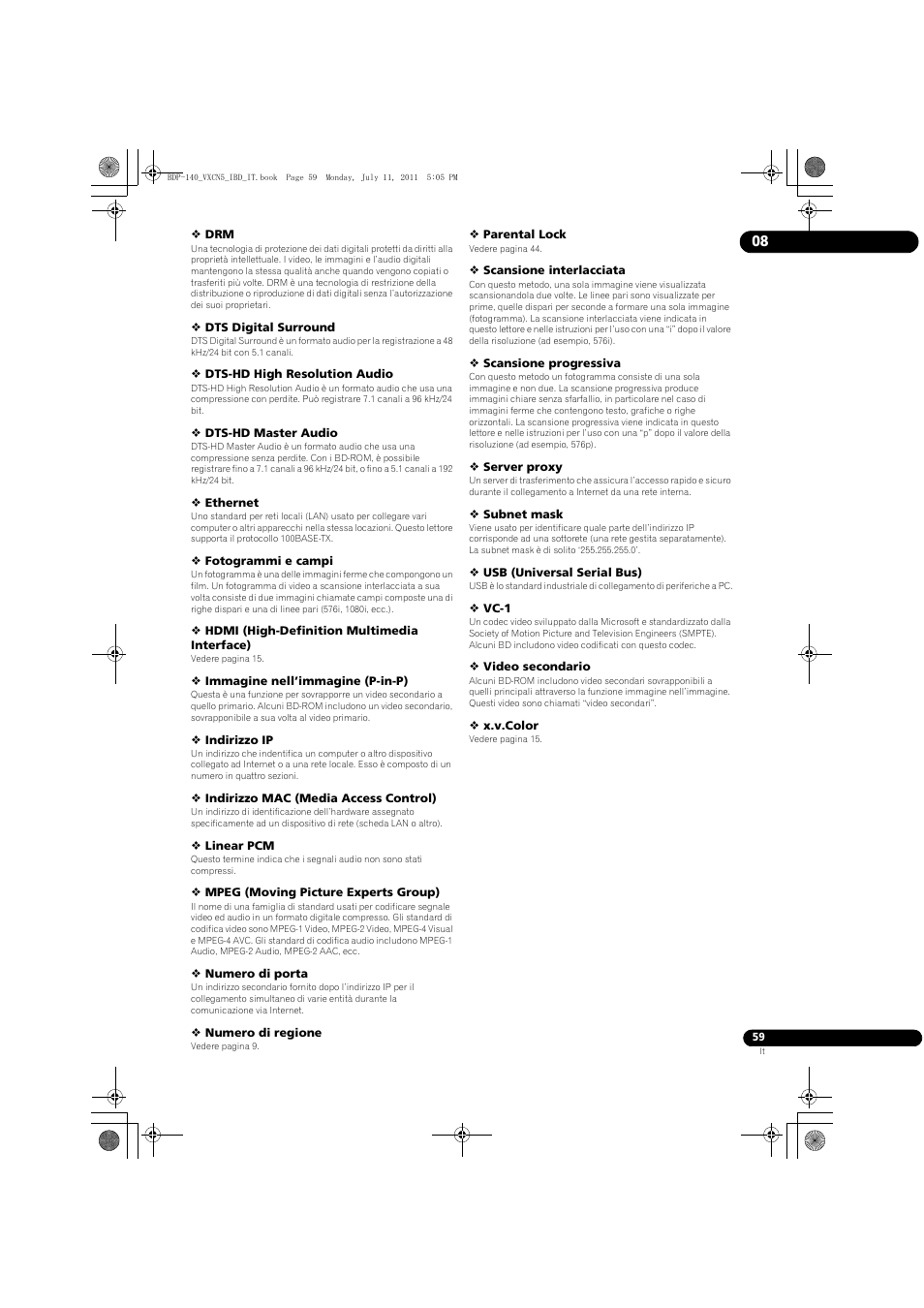 Pioneer BDP-440 User Manual | Page 183 / 308