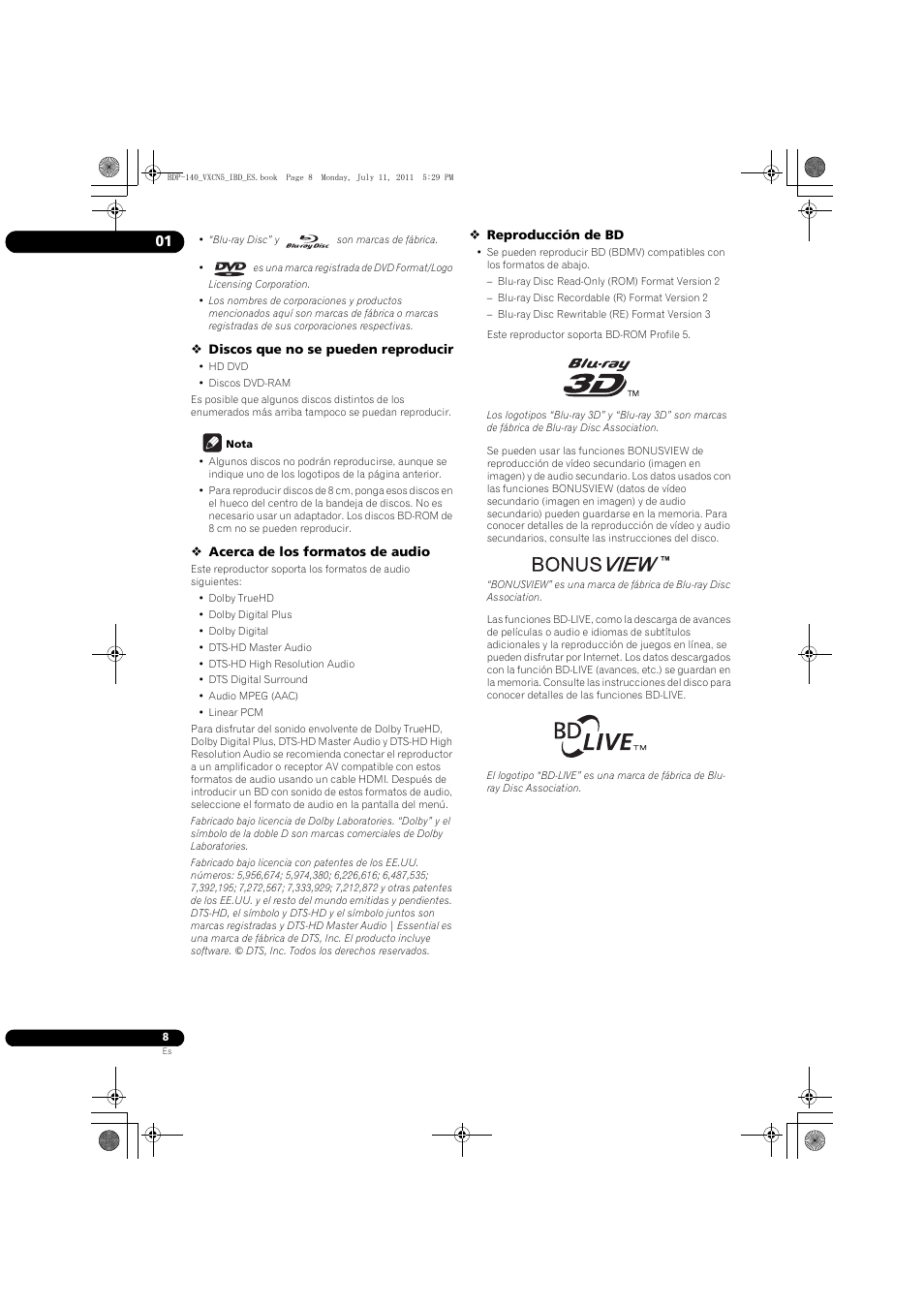 Pioneer BDP-440 User Manual | Page 252 / 308