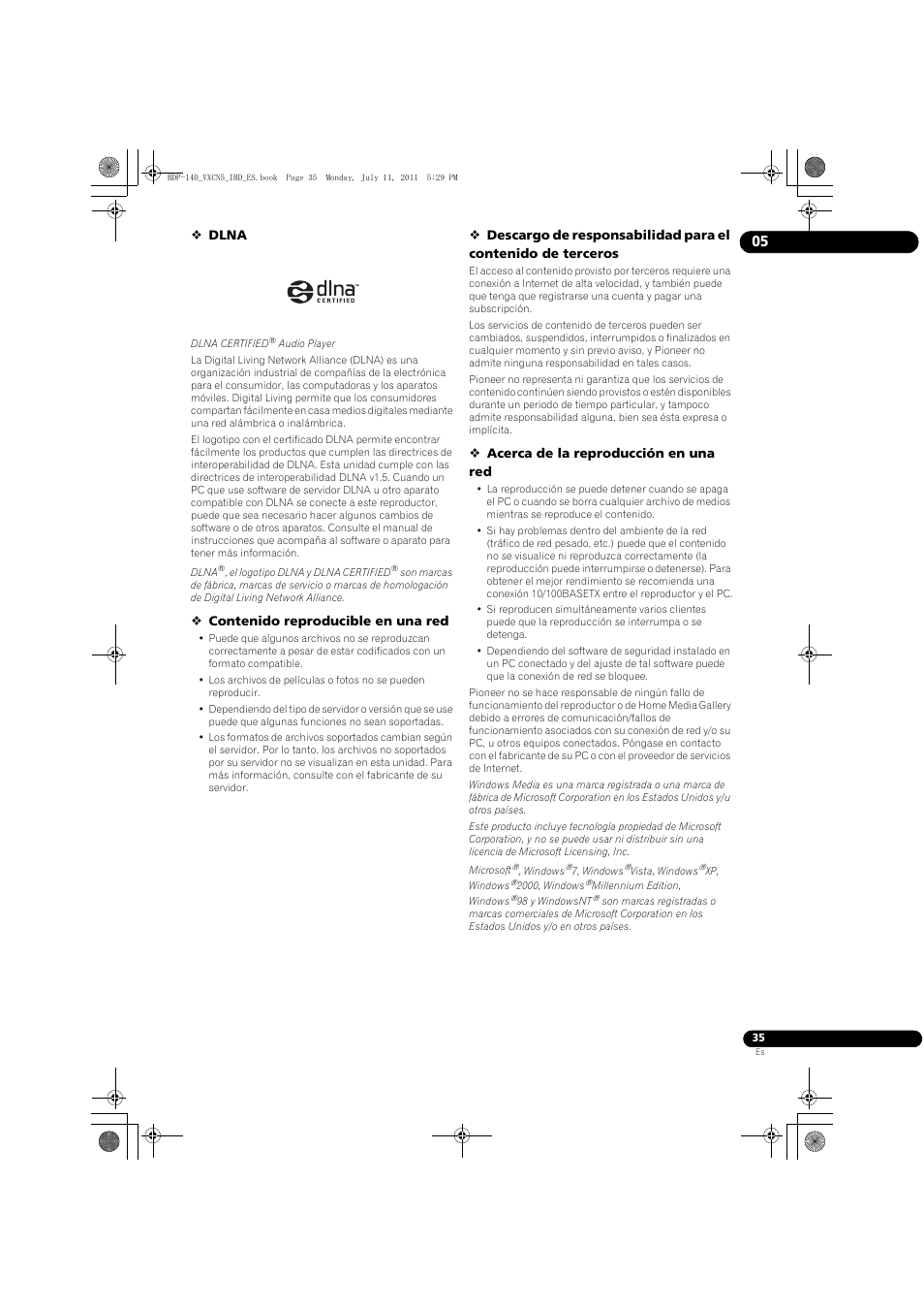 Pioneer BDP-440 User Manual | Page 279 / 308