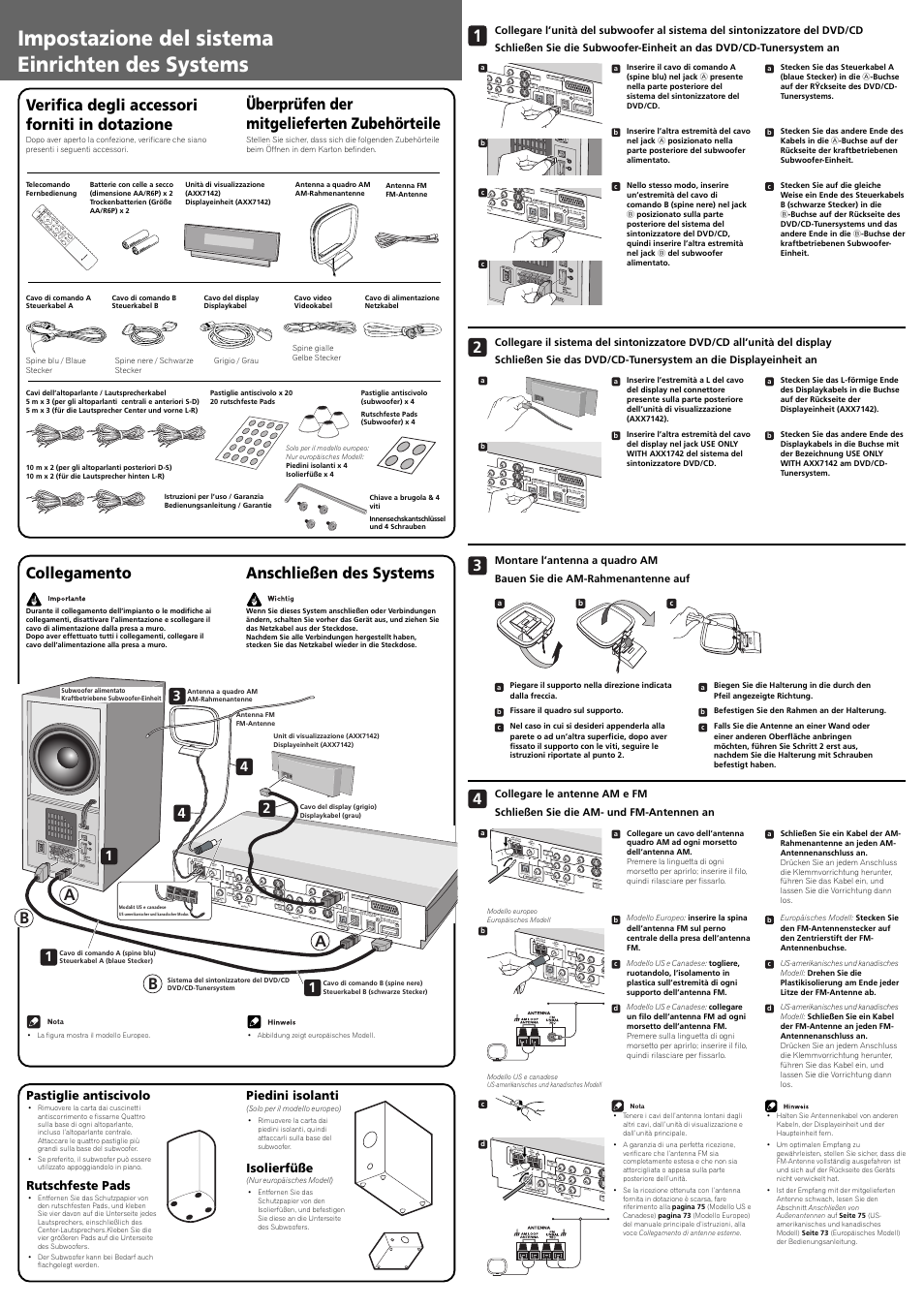 Pioneer NS-DV1000 User Manual | 2 pages