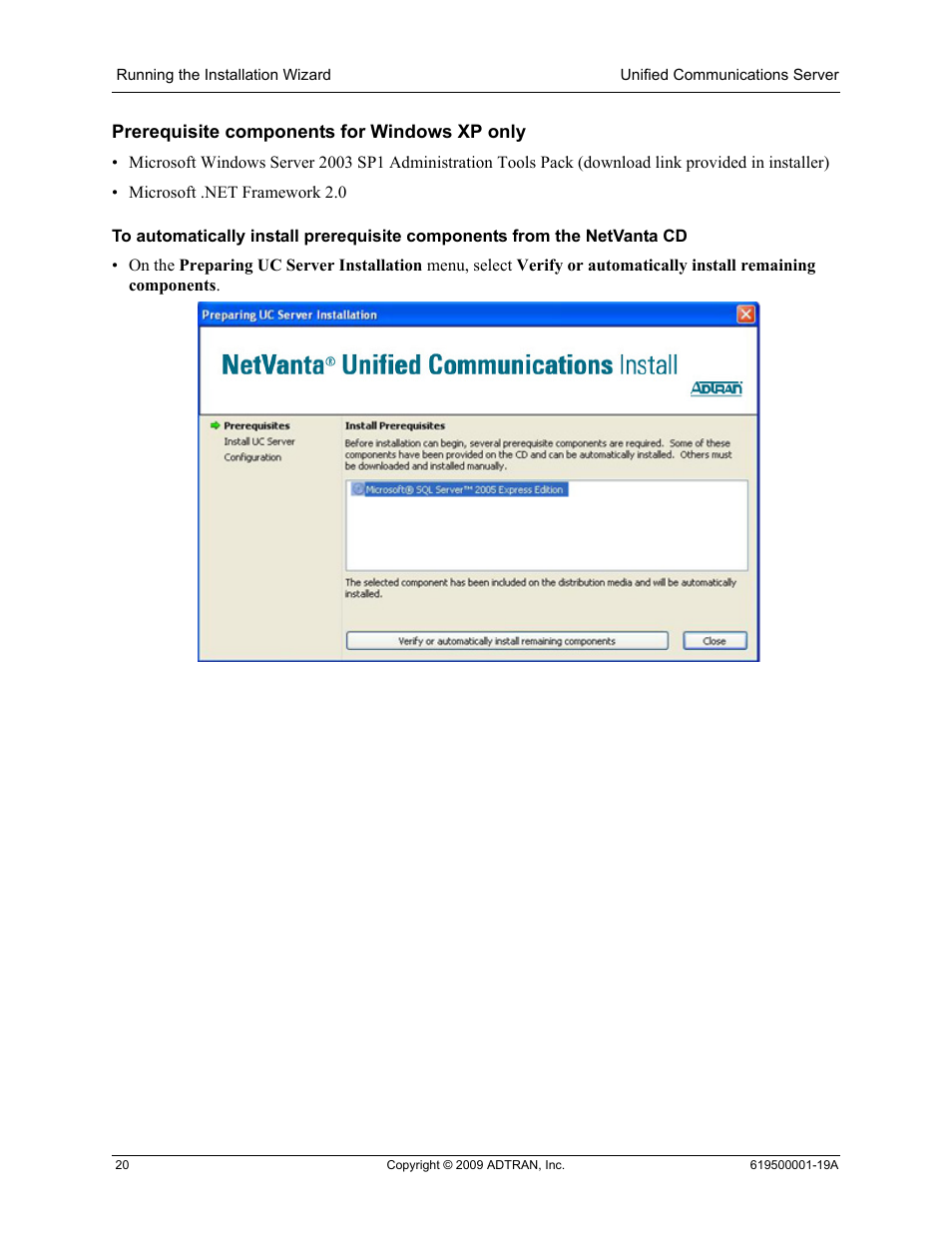 ADTRAN 619500001-19A User Manual | Page 20 / 27