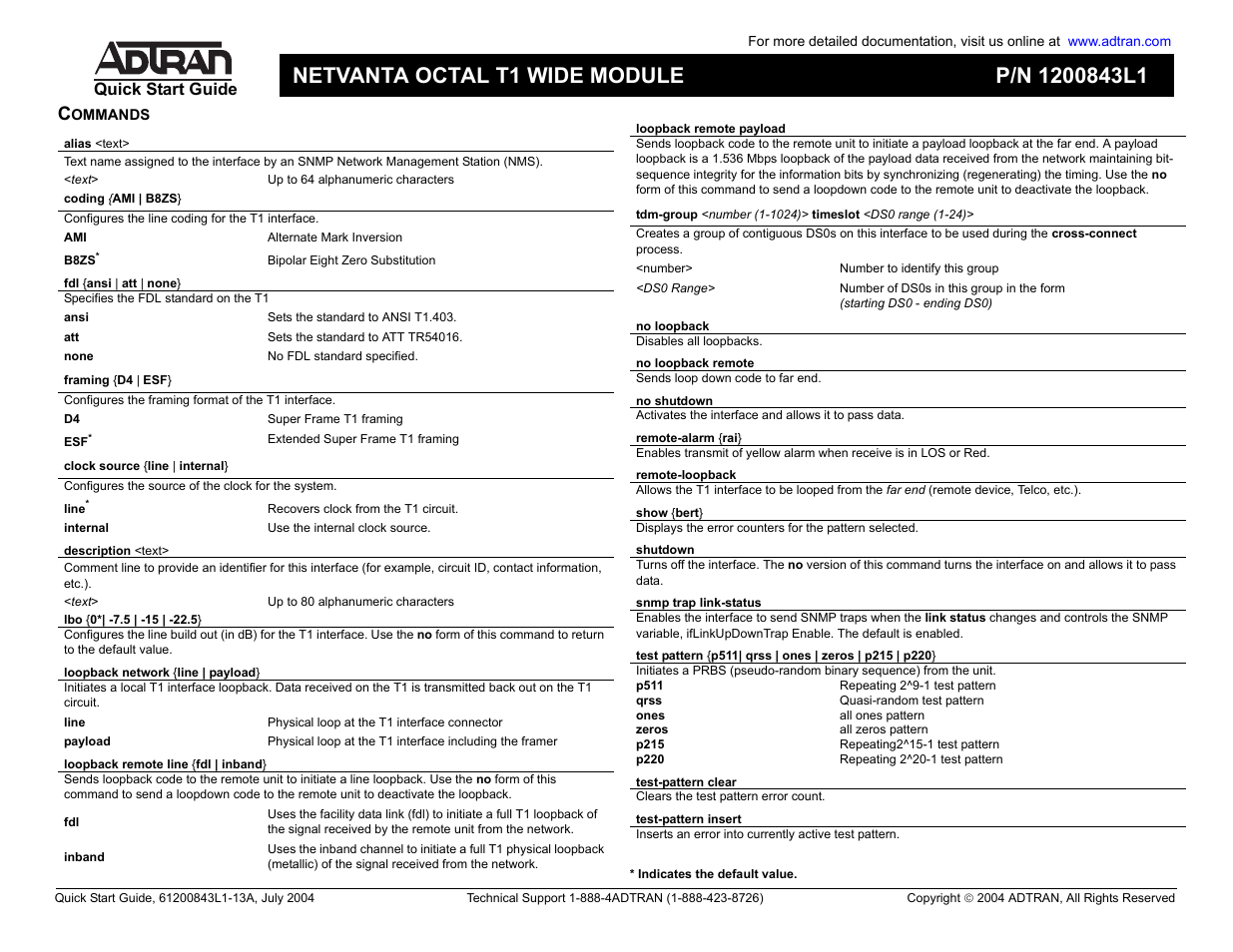 Quick start guide | ADTRAN NetVanta Series User Manual | Page 2 / 2