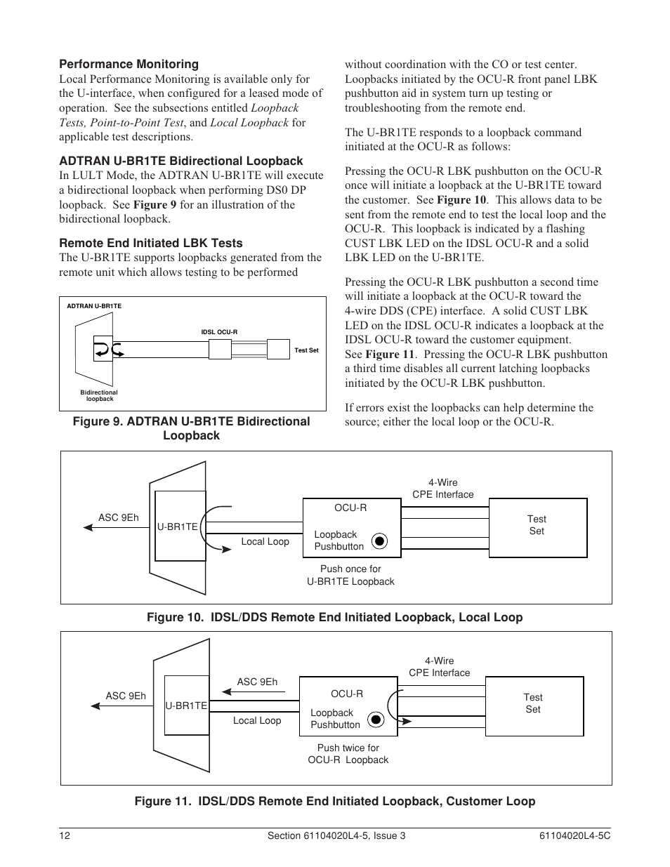 ADTRAN D4 U-BR1TE V User Manual | Page 12 / 14