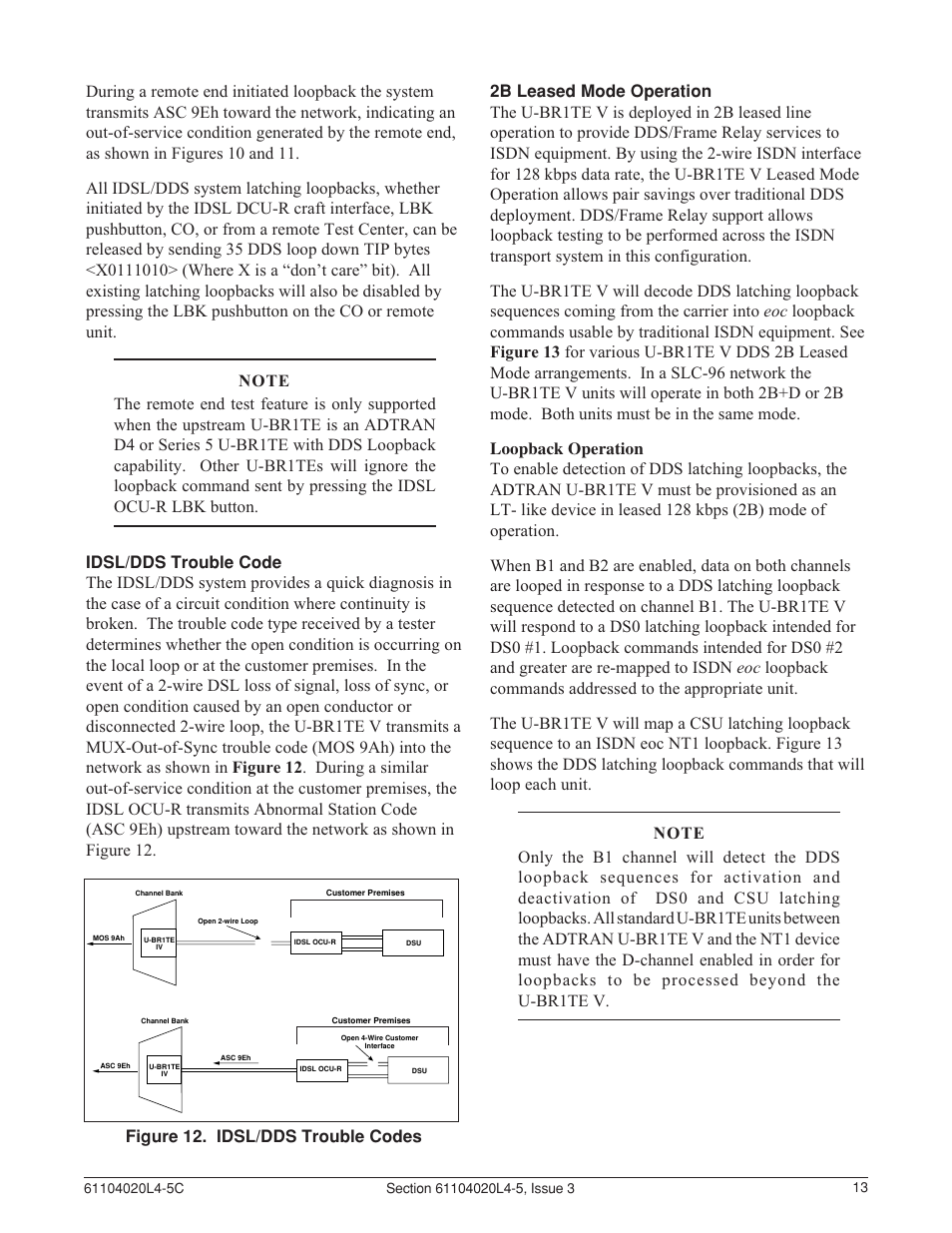 ADTRAN D4 U-BR1TE V User Manual | Page 13 / 14