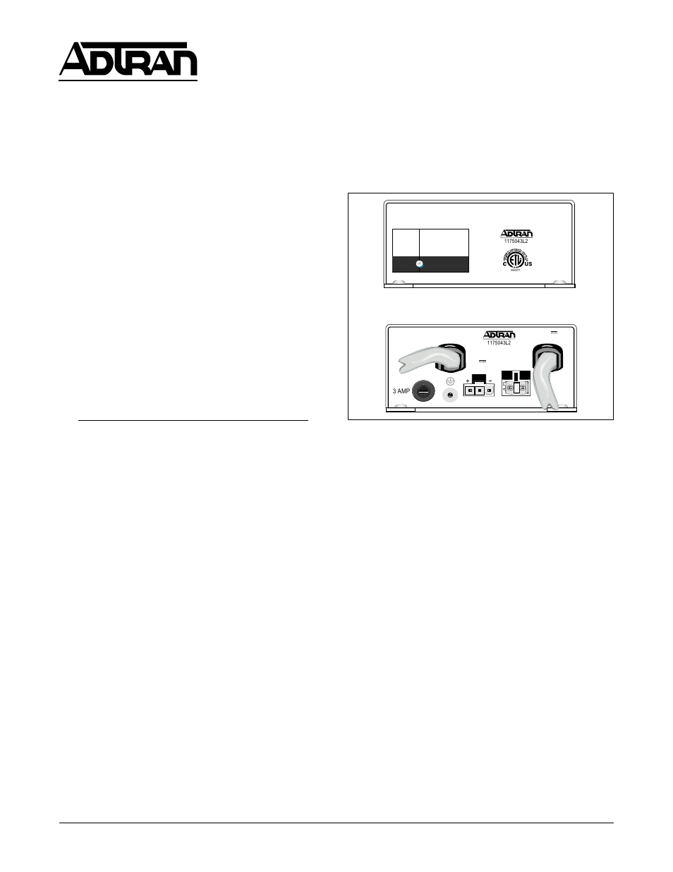 ADTRAN 850 User Manual | 4 pages