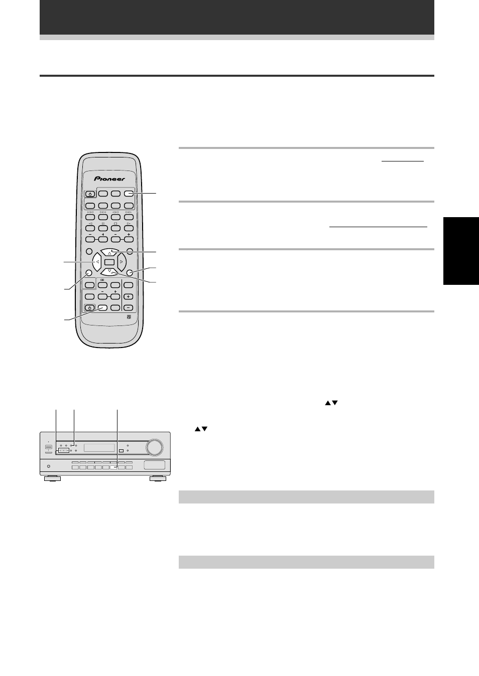 Gebruik van de tuner, Automatische en handmatige afstemming, Nederlands automatische en handmatige afstemming | 4 stem op de zender af, Mpx functie, Rf att functie, Rf att | Pioneer VSX-409RDS User Manual | Page 103 / 120