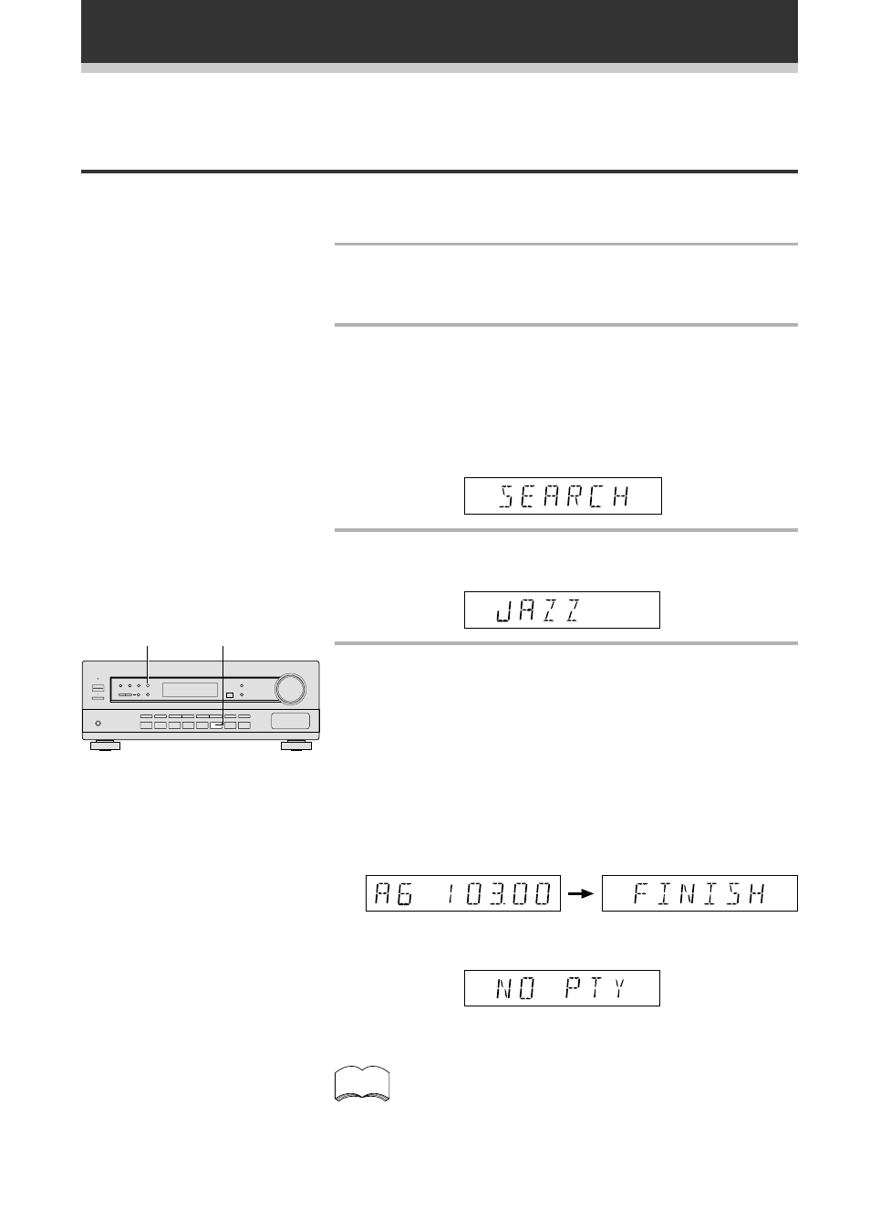 Zoeken van een bepaald type radioprogramma | Pioneer VSX-409RDS User Manual | Page 110 / 120