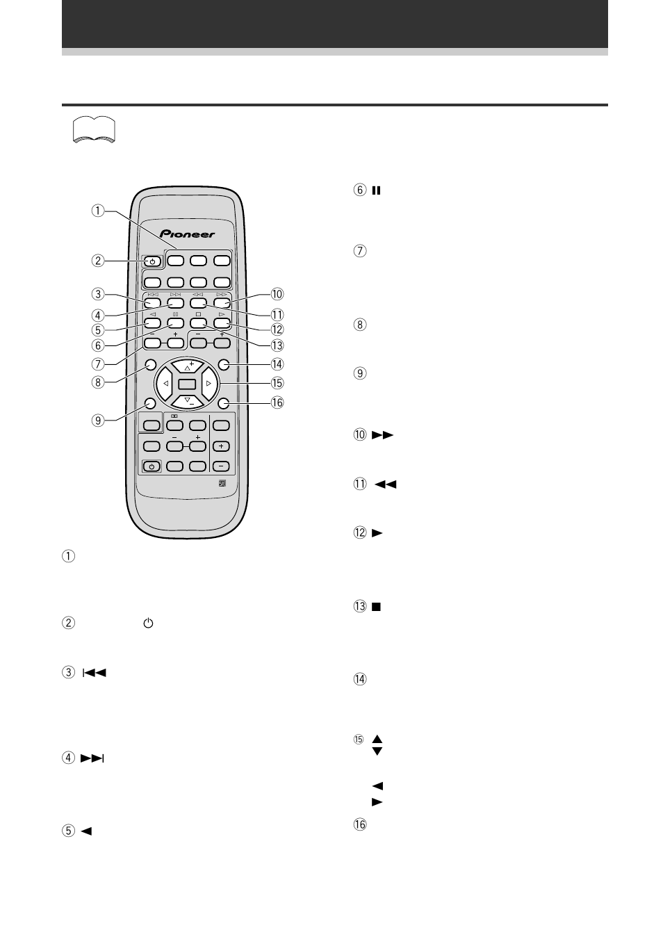 Bediening van de dvd-speler, Bediening van de rest van de installatie, 7 cijfertoetsen | 8 top menu, 9 audio, Menu, Enter 2, Set up | Pioneer VSX-409RDS User Manual | Page 116 / 120