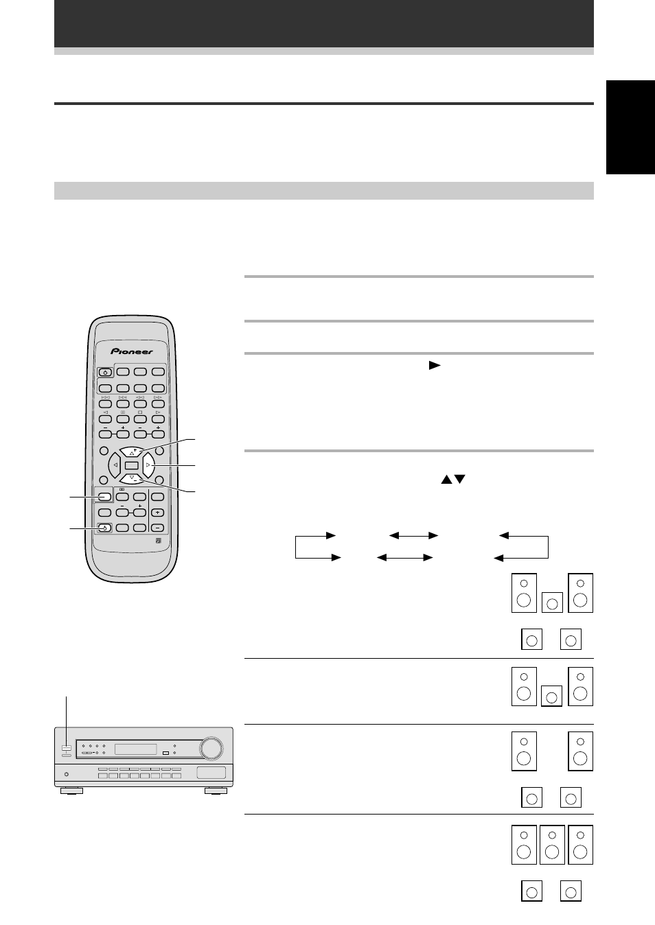 Français, Réglage du son surround, 1 mettez le récepteur sous tension | Normal, 3 stereo, Phantom, Wide | Pioneer VSX-409RDS User Manual | Page 13 / 120